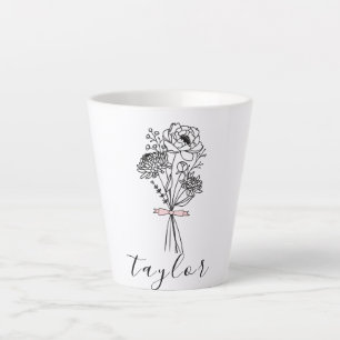 Wildblume Individuelle Name Milchtasse