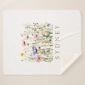 Wildblume Individuelle Name Sherpadecke (Vorderseite (Horizontal))