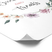 Wildblume ist unterwegs Frühlingsdusche Poster (Ecke)