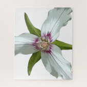 Wildblume Jigsaw Puzzle von Trillium Spring (Vertikal)