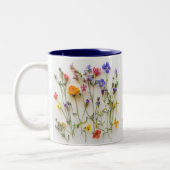 Wildblume Kaffee Tasse (Links)