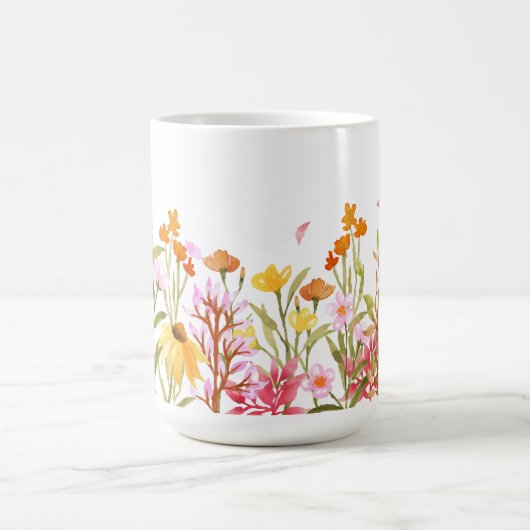 Wildblume Kaffee Tasse (Mittel)