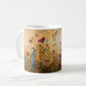 Wildblume Kaffeetasse (Vorderseite Links)
