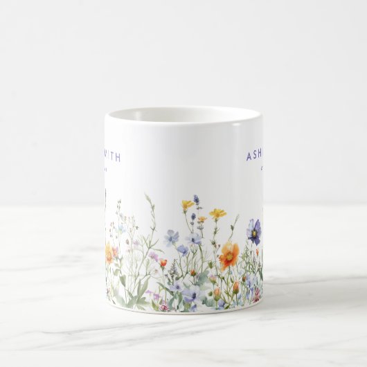 Wildblume Kaffeetasse (Mittel)
