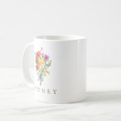 Wildblume Kaffeetasse (Vorderseite Links)