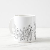 Wildblume  kaffeetasse (Vorderseite Links)