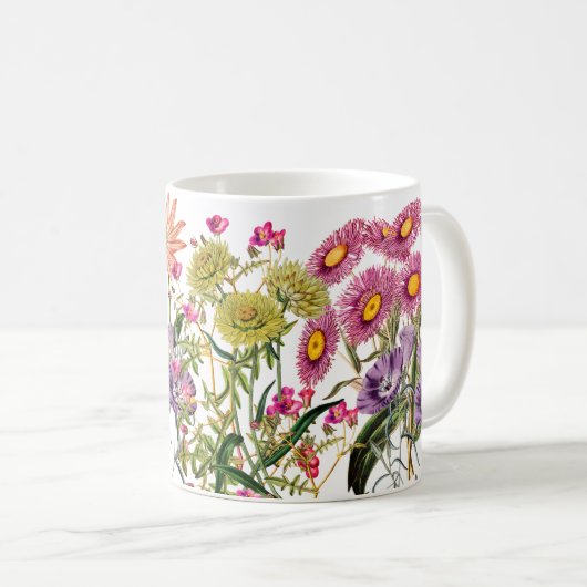 Wildblume Kaffeetasse (VorderseiteRechts)