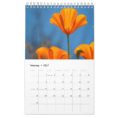Wildblume Kalender (Feb 2027)