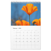 Wildblume Kalender (Feb 2026)