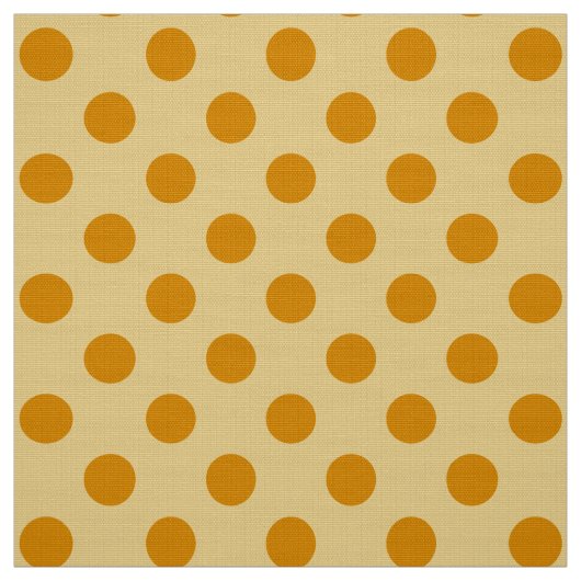 WILDBLUME - klassische Goldpolka-Punkte auf Mod Ge Stoff (Muster)