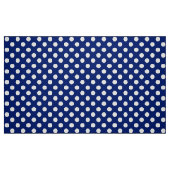 WILDBLUME - klassische Polka-Punkte auf blauem Nau Stoff (Fat Quarter (45,7 x 55,9 cm))