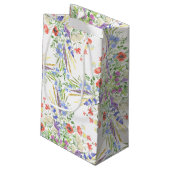 Wildblume Kleine Geschenktüte (Rückseite Schrägansicht)