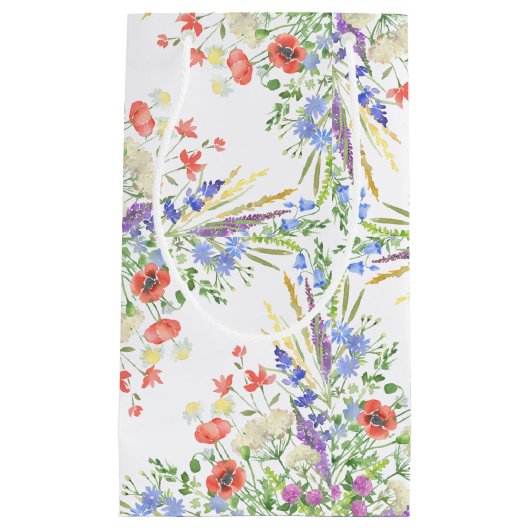 Wildblume Kleine Geschenktüte (Vorderseite)