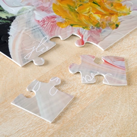 Wildblume Klettergarten Puzzle (Seite)