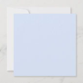 Wildblume-Kranz Einladung (Rückseite)