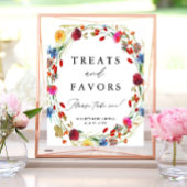 Wildblume Kränze Leckereien und Favoriten Duschanz Poster