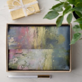 Wildblume Landschaft aus Bergen Texturierte Dekoup Seidenpapier (Geschenk)