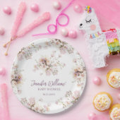 Wildblume Lavendel Pappteller (Party)