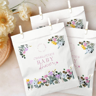 Wildblume Lawn wenig Danke Ihnen Geschenk Baby Dus Geschenktütchen