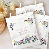 Wildblume Lawn wenig Danke Ihnen Geschenk Baby Dus Geschenktütchen