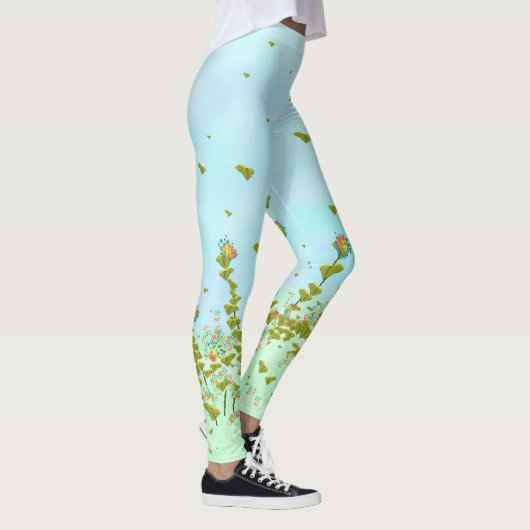 Wildblume Leggings (Rechts)