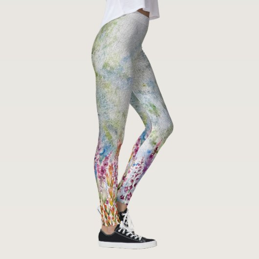 Wildblume Leggings (Rechts)