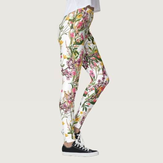 Wildblume Leggings (Rechts)
