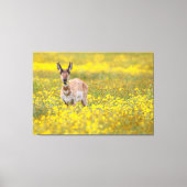 Wildblume Leinwanddruck (Vorderseite)