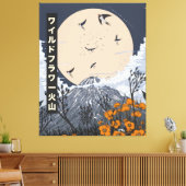 Wildblume Leinwanddruck (Insitu (Wohnzimmer))
