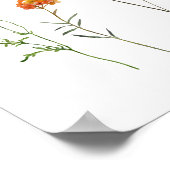 Wildblume Lesbian Prix Wall Art Poster (Ecke)