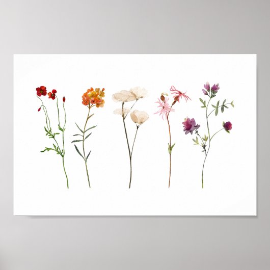 Wildblume Lesbian Prix Wall Art Poster (Vorne)