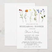 Wildblume LGBTQ Gay Pride Probe Einladung (Vorne/Hinten)