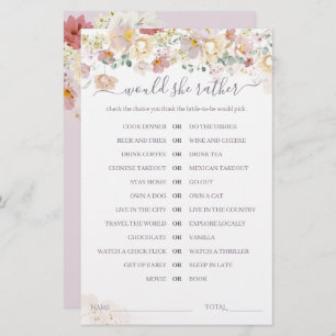 Wildblume Lila Bridal würde sie lieber Spiel