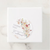 Wildblume Lila Frühling Brautparty Geschenkanhänger (Beispiel)