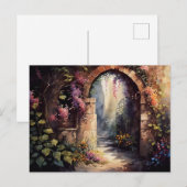 Wildblume Locarno Postkarte (Vorne/Hinten)