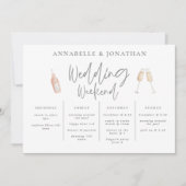 Wildblume mädchenhafte Hochzeitsreise (Vorderseite)