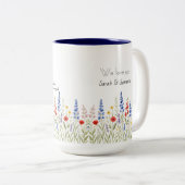 Wildblume Mama Tasse - Muttertagsgeschenk (VorderseiteRechts)