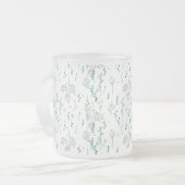 Wildblume Mattglastasse (Vorderseite Links)