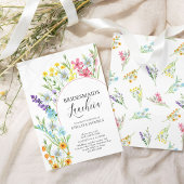 Wildblume Meadow Arch Bridesmaids Luncheon Einladung