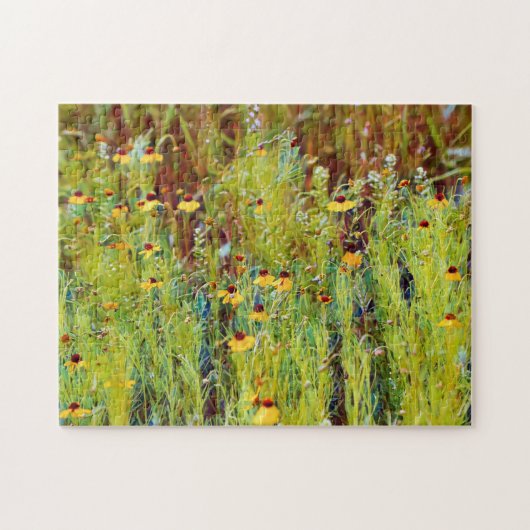 Wildblume Meadow Art Puzzle (Horizontal)
