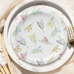 Wildblume Meadow Baby Dusche Pappteller<br><div class="desc">Wildblume Teller aus Wiesenpapier - perfekt für Wildblume Babydusche,  Brautparty,  Geburtstagsparty .. Das Design zeichnet sich durch hübsche Aquarell-Wildblume-Positionen von Blume in einem verstreuten Muster in den Farbtönen Rosa lila Gelb und Orange. Bitte stöbern Sie in meinem Shop für passende Einladungen und Party.</div>