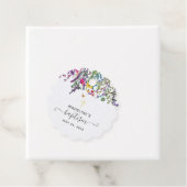 Wildblume Meadow Baptisse Geschenkanhänger (Beispiel)