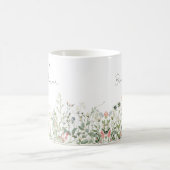 Wildblume Meadow Brautparty Bevorzugung Kaffeetasse (Mittel)