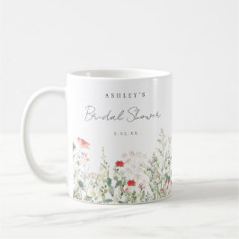 Wildblume Meadow Brautparty Bevorzugung Kaffeetasse