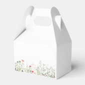 Wildblume Meadow Brautparty Geschenkschachtel (Rückseite)