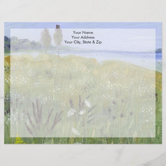 Wildblume Meadow Briefbogen (Vorderseite)