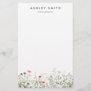 Wildblume Meadow Briefpapier