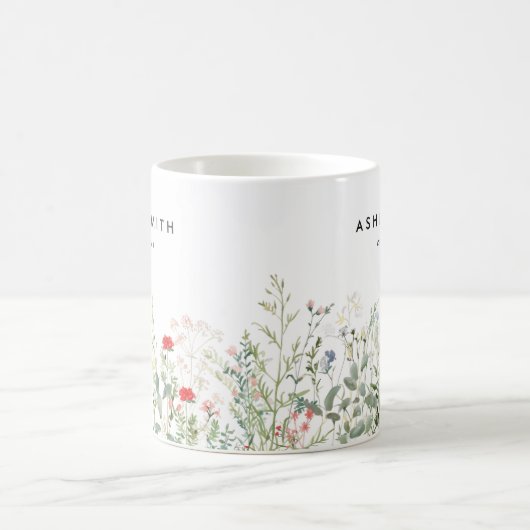 Wildblume Meadow Business Kaffeetasse (Mittel)