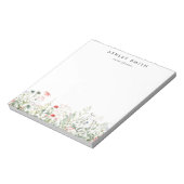 Wildblume Meadow Business Notizblock (Rotiert)