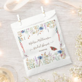 Wildblume Meadow Butterfly Brautparty Geschenktütchen (Ausgeschnitten)